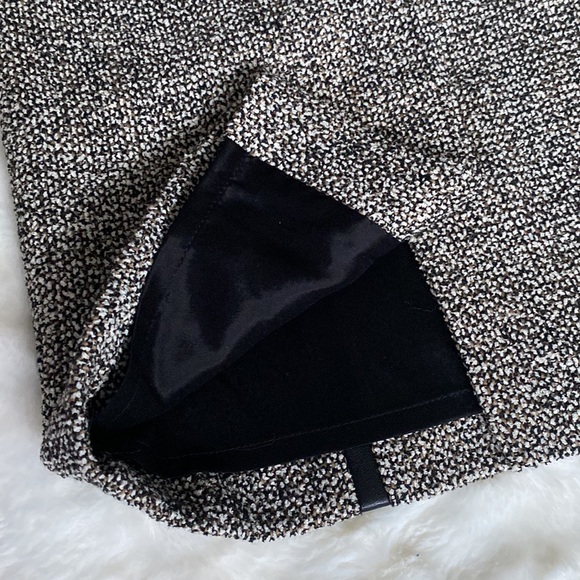 Boss by Hugo Boss Tweed Pencil Midi Skirt with Leather detailing - Picture 11 of 14